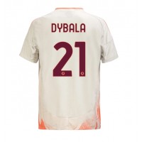 AS Roma Paulo Dybala #21 Fußballbekleidung Auswärtstrikot 2024-25 Kurzarm